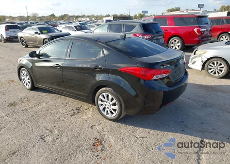 2013 Hyundai Elantra Gls/Limited z USA, uszkodzony, nr VIN 5NPDH4AE3DH199940